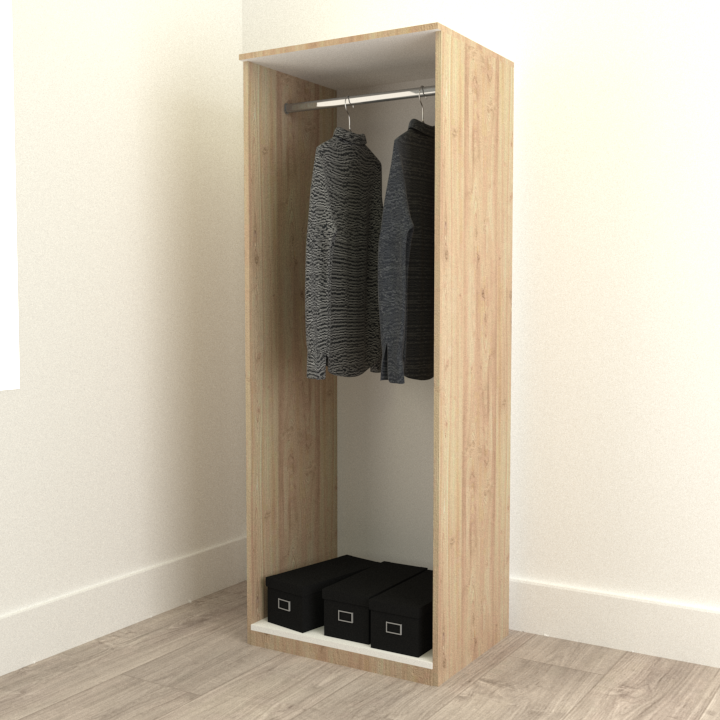 INSIDE VIEW CLOSET MODEL 3