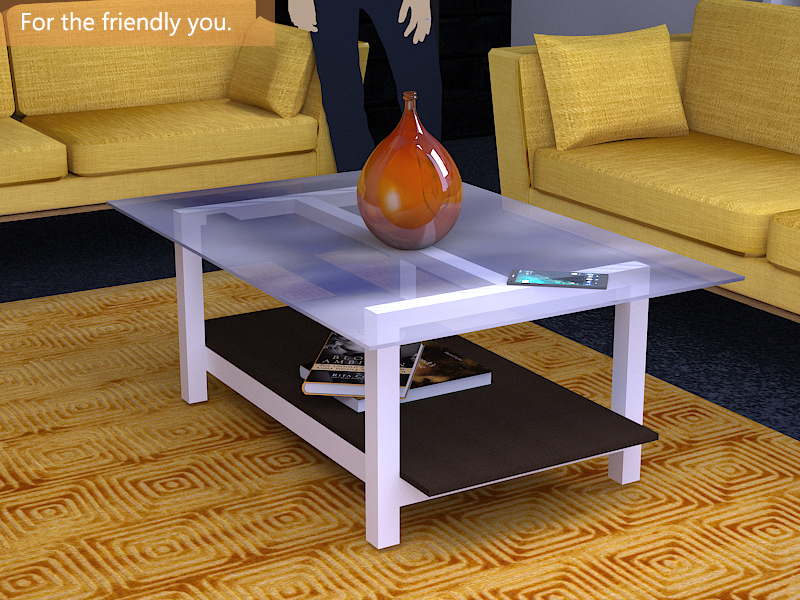 center Center table for living room